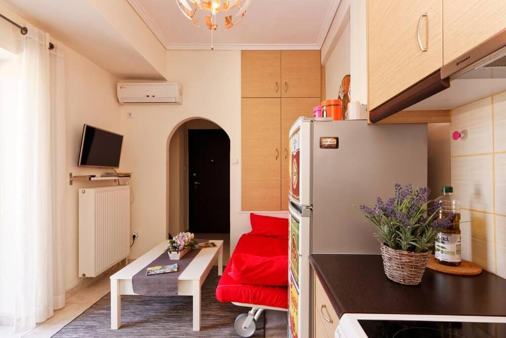 Apartamento Big Terrace Near Metro And Athens Center Exterior foto